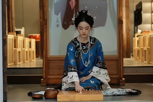 问鼎娱乐下载 非遗的梦幻联动 俞俐均三条簪造型闪耀纹枰